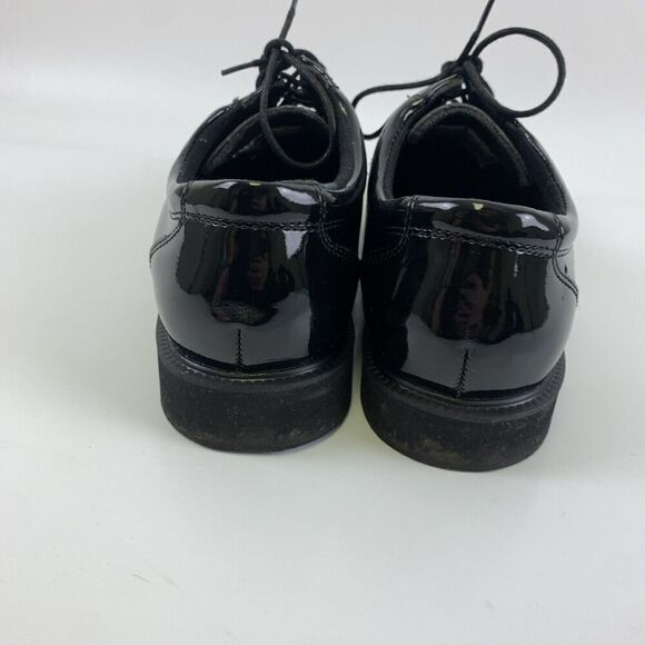 Thorogood Poromeric Academy Oxford 831-60 Faux Patent Lace Up Work Shoe Mens 11 - Picture 5 of 12